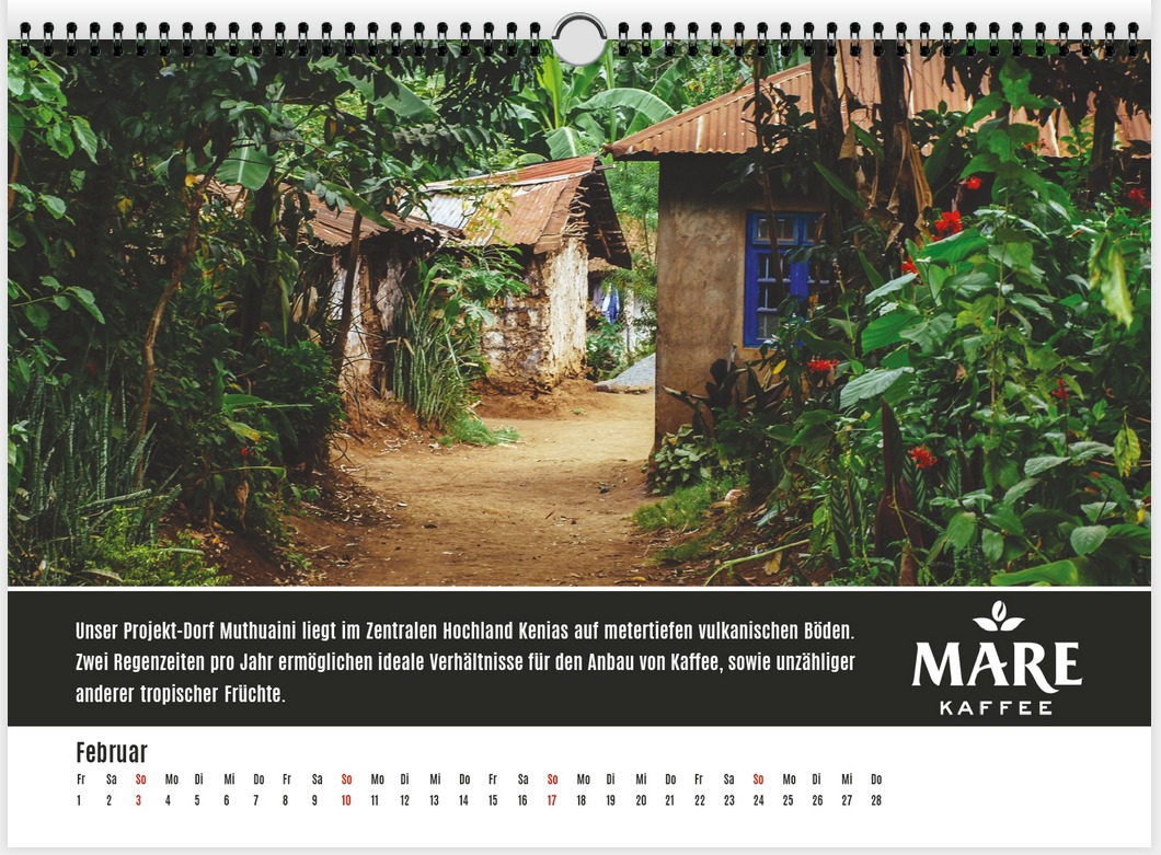 Mare Kaffee Kalender Februar 2019