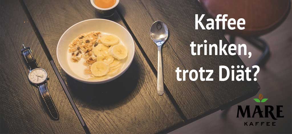 Kaffee trinken trotz Diät