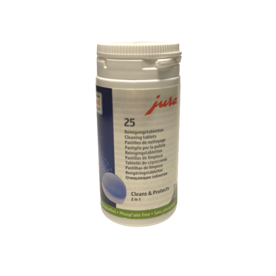 Jura 25x3,5g = 87,5g - 2 in 1 Reinigungstabletten