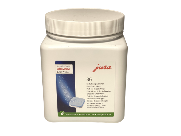 Jura 12×3 = 36x – 2-Phasen-Entkalkungstabletten