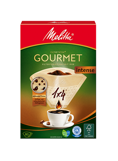 Melitta Gourmet Intense Filtertüten 1x4