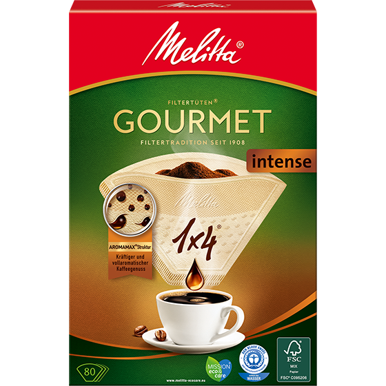 Melitta Gourmet Intense Filtertüten 1x4