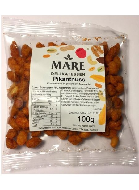 Mare Delikatessen Pikantnuts, 100g