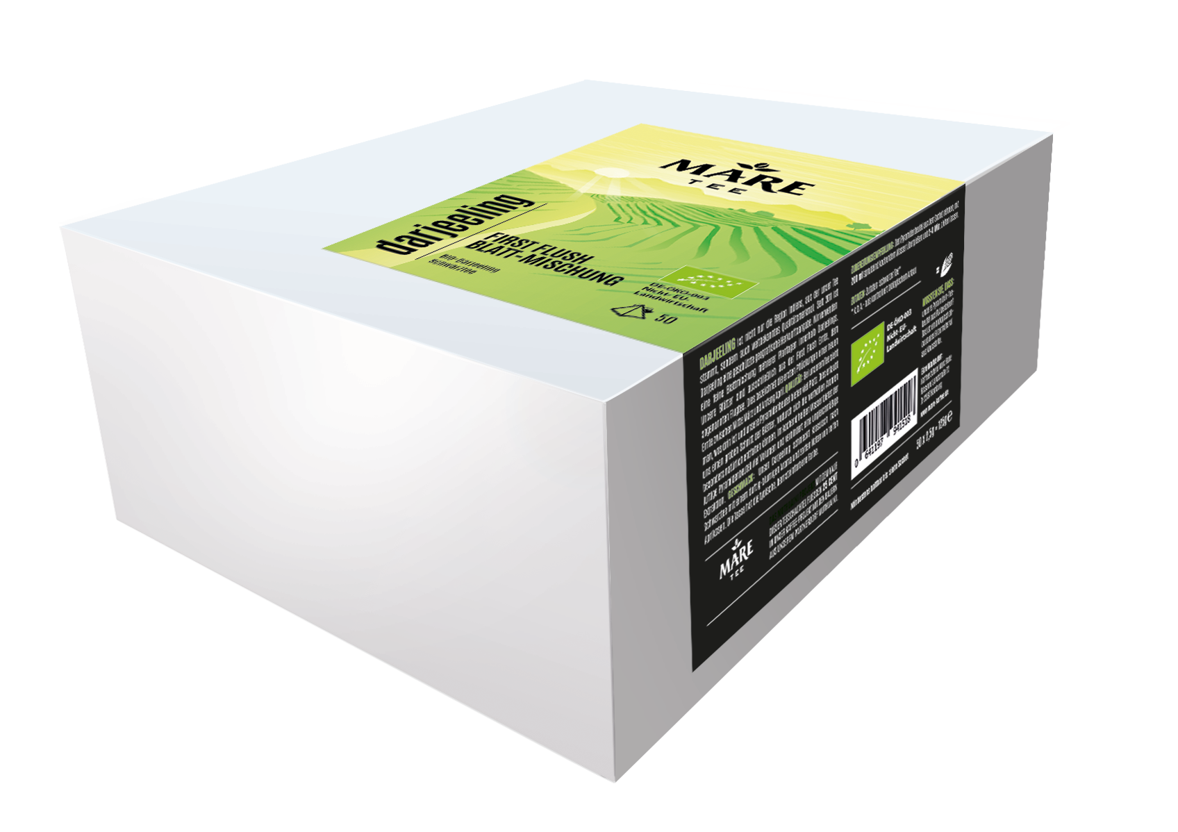 DARJEELING BIO, 50x2,5g=125g Pyramidenbeutel