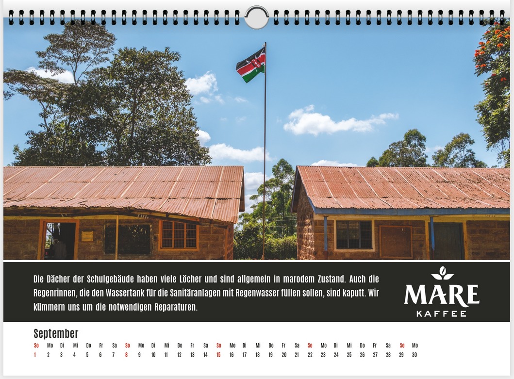 Mare Kaffee Kalender September 2019